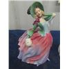 Image 2 : 2 Royal Doulton Figurines both 7.5" Tall; 1) Autum Breeze HN 1911, 1) Deidre 1948