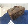 Image 3 : Old Leather Carry Case 6" x 6" x 18"