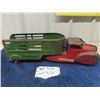 Image 1 : Lincoln Pressed Metal Truck + Trailer 18" Long