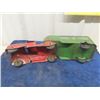 Image 4 : Lincoln Pressed Metal Truck + Trailer 18" Long