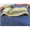 Image 3 : Die Cast Race Car 1/24 Scale in Box, 2 Tin Race Cars & Metal Hubley Car - NO Wheels