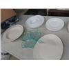Image 3 : Various Dishwares; Sour Turine, Trays, Corning Platter