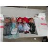 Image 1 : 5 Precious Moment Dolls With Boxes 13" Tall New Condition