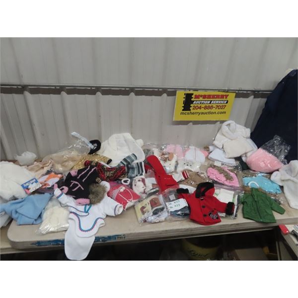 Doll Clothes - Over 35 Outfits/Jackets All New Condition