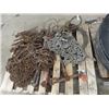 Image 1 : Long Chains + Hooks, Load Binders, Strap Tightener Cable - Whole Pallet Lot