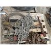 Image 3 : Long Chains + Hooks, Load Binders, Strap Tightener Cable - Whole Pallet Lot