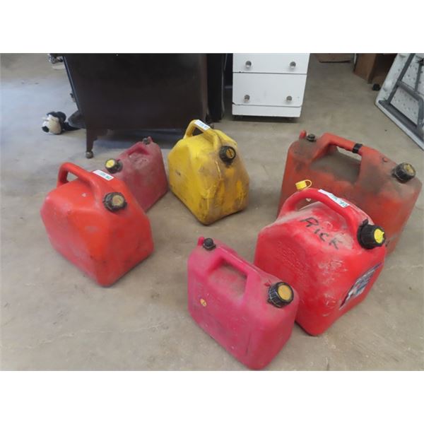 6 Fuel Cans