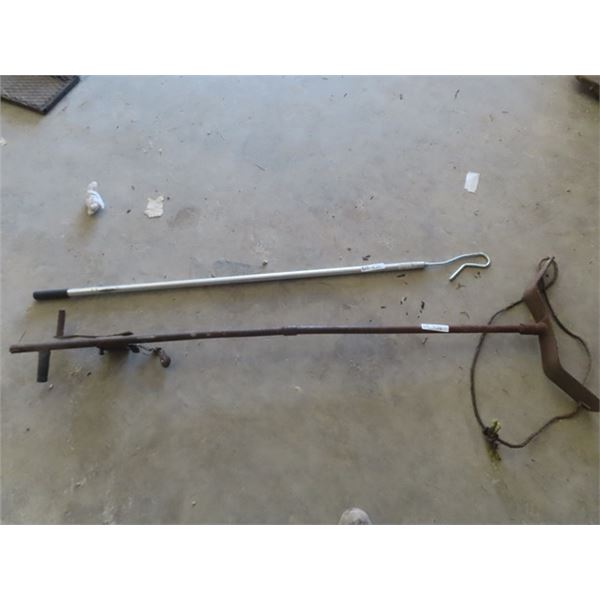 2 Calf Puller & Calf Catch Hook