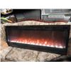 Image 1 : Dimplex Fireplace Electric Heater with Box of Crystals 18" x 48"