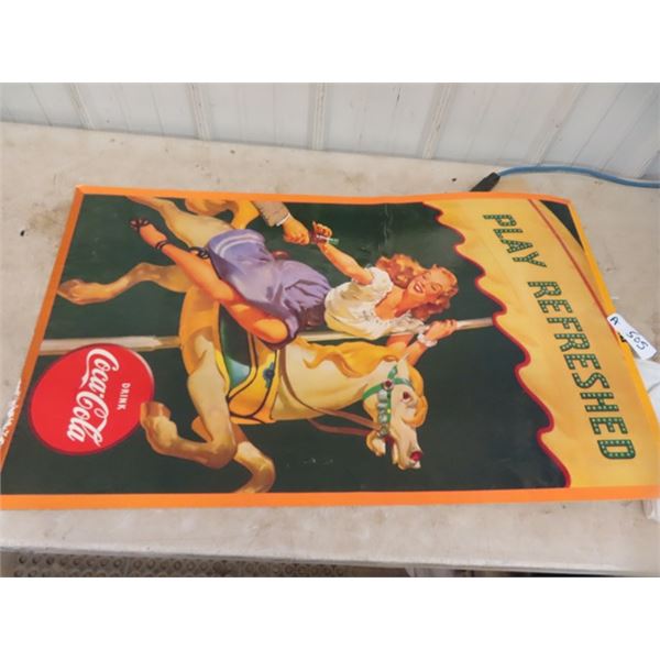 1948 Coca-Cola Poster