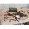 Image 1 : Old Tools; Planer, Drill, Wrenches