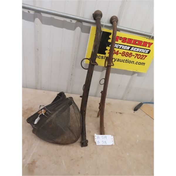 2 Harness Pieces & 2  Nets