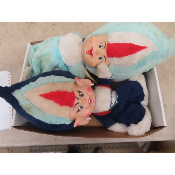 2 Gas Genie Dolls