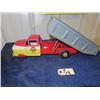 Image 3 : Lumar Pressed Metal Dump Truck 18" x 5" x 7"