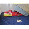 Image 3 : Lumar Pressed Metal Dump Truck 18" x 5" x 7"