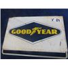 Image 1 : Goodyear Metal Rack Sign 9" x 15"