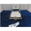 Image 2 : Japan Tin Friction Highway Patrol Cadillac Car 17" x 4.5" x 5.5"