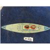 Image 2 : Wolverine Tin Wind Up Ship 15" x 3" x 3"
