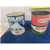 Image 1 : 2 Antifreeze 1 Gal Tins; 1) Coop - No Top, 1) Polar