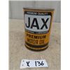 Image 1 : Jax Premium Motor Oil Quart TIn with Product
