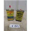Image 1 : 2 Lighter Fluid Tins; 1) Comet 4oz, 1) Tru-Test 4oz