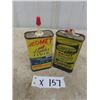 Image 3 : 2 Lighter Fluid Tins; 1) Comet 4oz, 1) Tru-Test 4oz