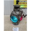Image 2 : Railway Switchman Lantern - It's Been Wired & is in Working Order