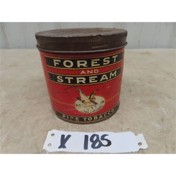 Forest & Stream Tobacco Tin