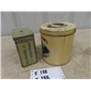 Image 2 : 2 Tobacco Tins; 1) White Owl Cigar, 1) Old Chum