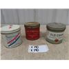 Image 1 : 3 Tobacco Tins; 1) Daily Mail, 1) Old Chum, 1) Old Virginia