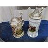 Image 2 : 4 Steins & 2 Cups with Tractor Designs