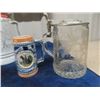 Image 3 : 4 Steins & 2 Cups with Tractor Designs