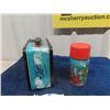 Image 2 : Aladdin 1967 Metal Lunch Kit + Thermos " Voyage to the Bottom of the Sea"