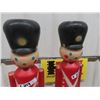 Image 2 : 2 Marching Nutcracker Blow Moulds 31" Tall