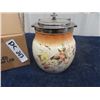 Image 1 : Chine & Silver Biscuit Barrel