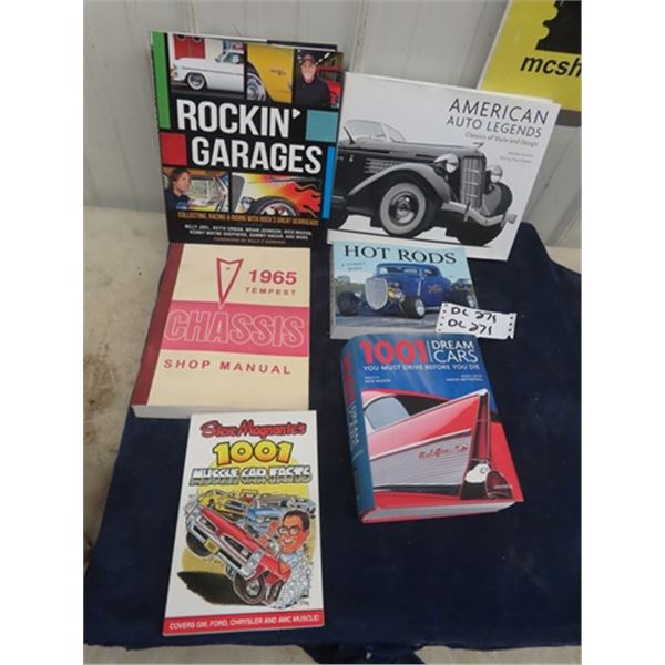 Books; Hot Rods, Muscle Cars, Rockin Garages ...