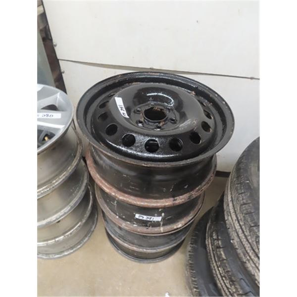 4- 17  Steel Rims from Pontiac Montana ( or Chevy Uplander)