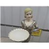 Image 2 : Lady Greeter Statue 40" Tall