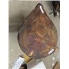 Image 2 : Bird Feeder Stand - Cement Podium & Wooden Top 28" Tall & 21-27" Wide Top