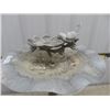 Image 2 : Metal Bird Bath 32" Tall 18" Wide