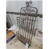 Image 2 : Wrought Iron Magazine Holder, Light Fixture, Shadow Box Picture