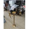 Image 1 : Floor Model Brass Candle Holder 46" Tall