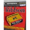 Image 3 : Vintage Blue Ribbon Metal Tea Sign 20" x 28"