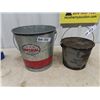 Image 1 : Imperial 3 Star Pail 25lbs Grease & North Star 10lbs Grease Pail