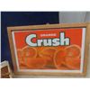 Image 2 : ORange Crush Corrugated Sign & Cardboard 7Up Carrier