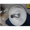 Image 3 : Vintage Porcelain Service Station Light Base 20" Wide
