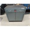 Image 1 : Metal Shop Cabinet with Bowes Decals 30.5" x 30" x 18"