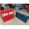 Image 1 : 2 Metal Shop Cabinets; 1) 30" x 33" X 12' , 1) 21" x 35" x 13"