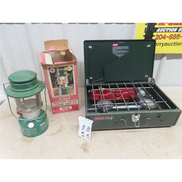 Coleman 321 Lantern & Coleman 425 Camping Stove