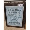 Image 2 : 2 Metal Whiskey Signs Biggest 23"X 18"